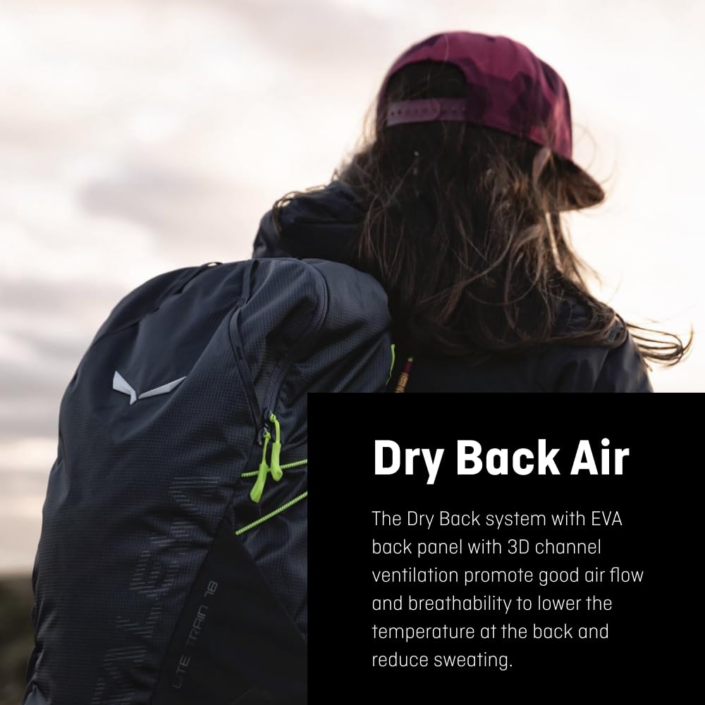 Salewa Ultra Train 18 Zaino, Unisex adulto, Black, Taglia Unica