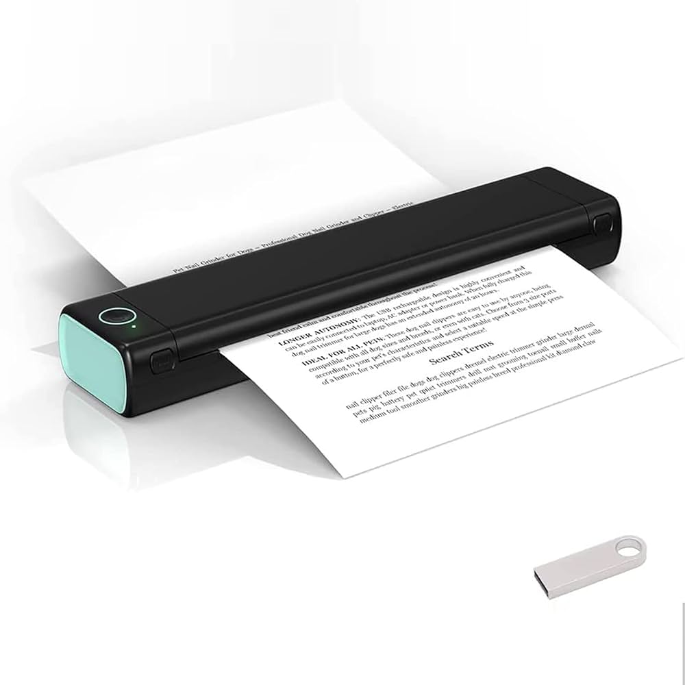 ワイヤレスポータブルプリンターコンパクトインク不要 楽天市場