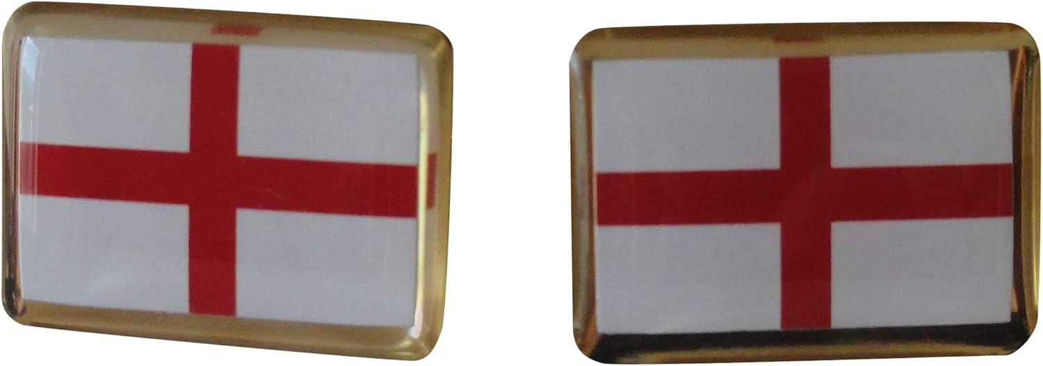 English Flag Cufflinks, Lapel Pins, Tie Bars, Earrings, Jewelry and Accessories