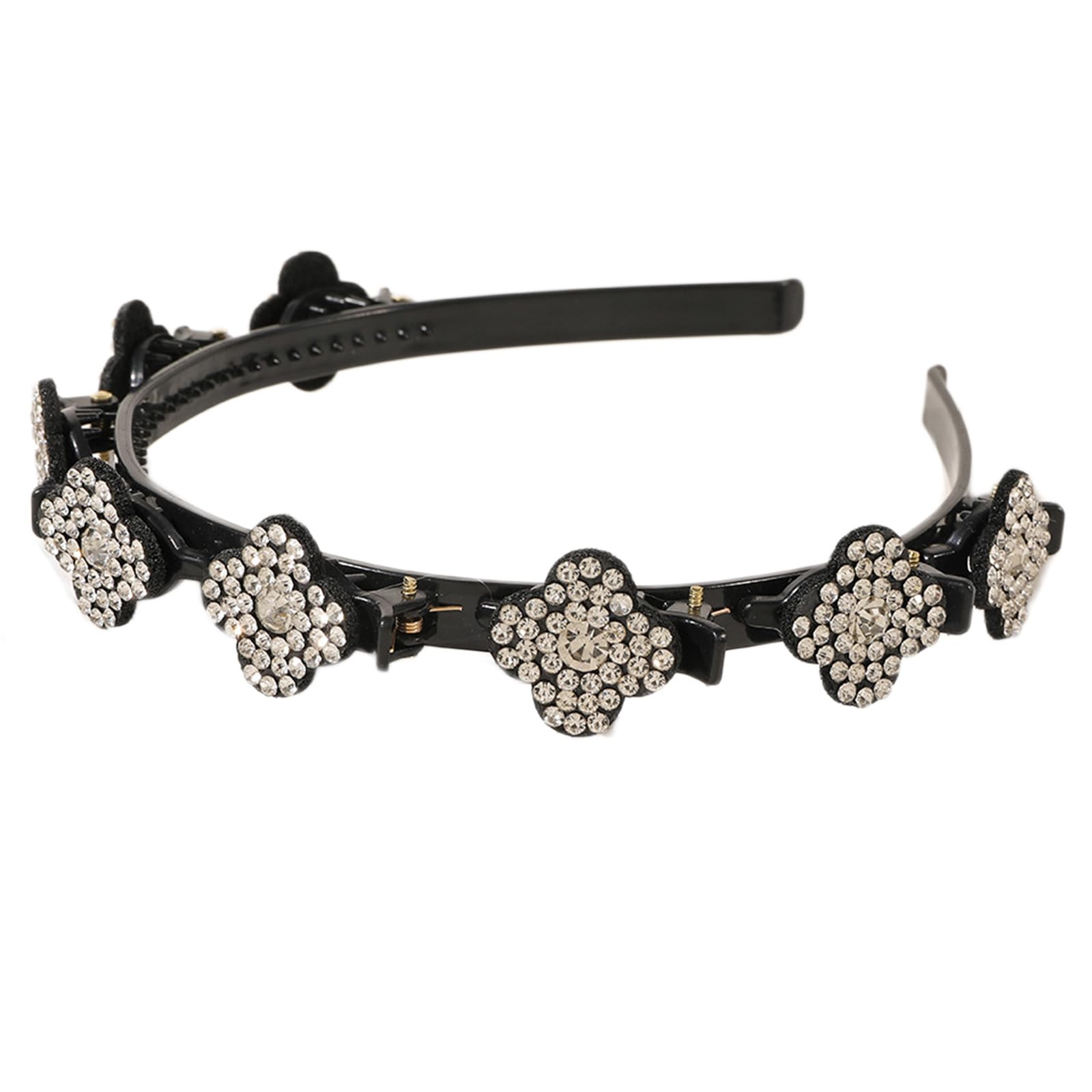 Fentency Hairbands Boutique Hair Clips Sparkling Decorations for Braided Hairstyle Styling Sectioning Delicate Glinting