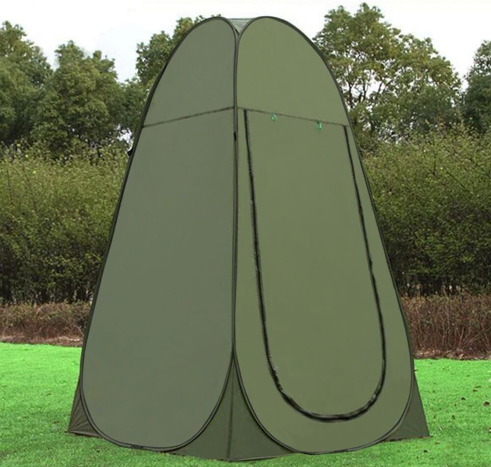 Large Portable Shower Tent Toilet Pop Up Changing Room Camping Dressing Room
