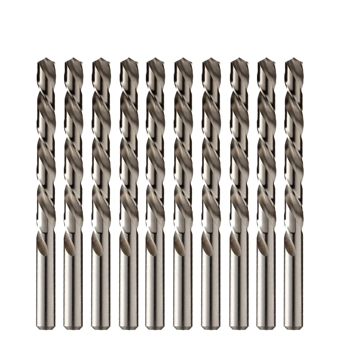 10Pcs 0.5mm-12mm Left Hand Drill Bits HSS M2 Reverse Twist Drill Bit(0.5/1.5/2/2.5/3/4/4.5/5/5.5/6/7/8/9/10/11/12mm)(12.0mm)