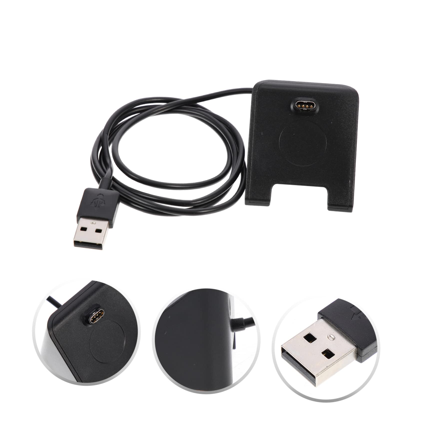 DOITOOL 4 Pz 55s245 Caricabatterie Orologio Usb Un Cavo Di Ricarica In Carica Caricatore Dello Smartwatch Gli Sport Guarda Volare Addominali Supporto Di Ricarica