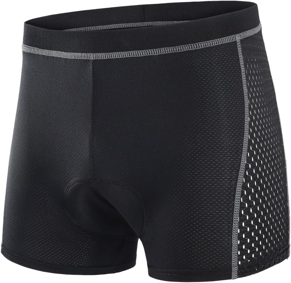 ARSUXEO Men's Cycling Underwear 4D Padded Bike Shorts Bicycle Biking Cycling Shorts with Padding Mountain Bike Liner - Image 2