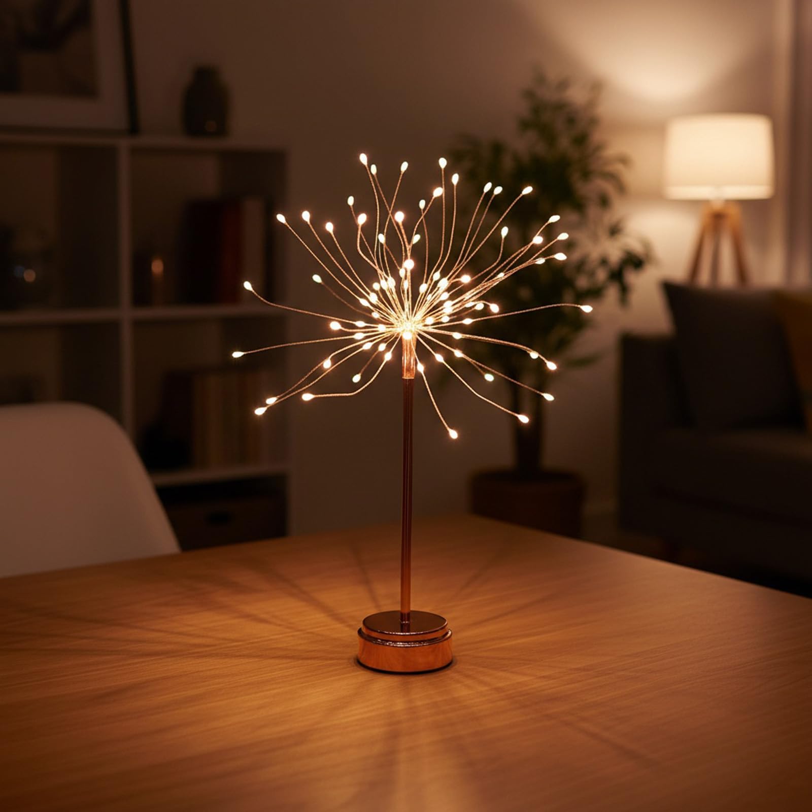 Kinderfreundliches LED Licht Fernbedienung Nachttischlampen Kunststoffstruktur Für Einfache Steuerung in Kinderzimmern Und Spielbereichen LED Kupferdraht Licht