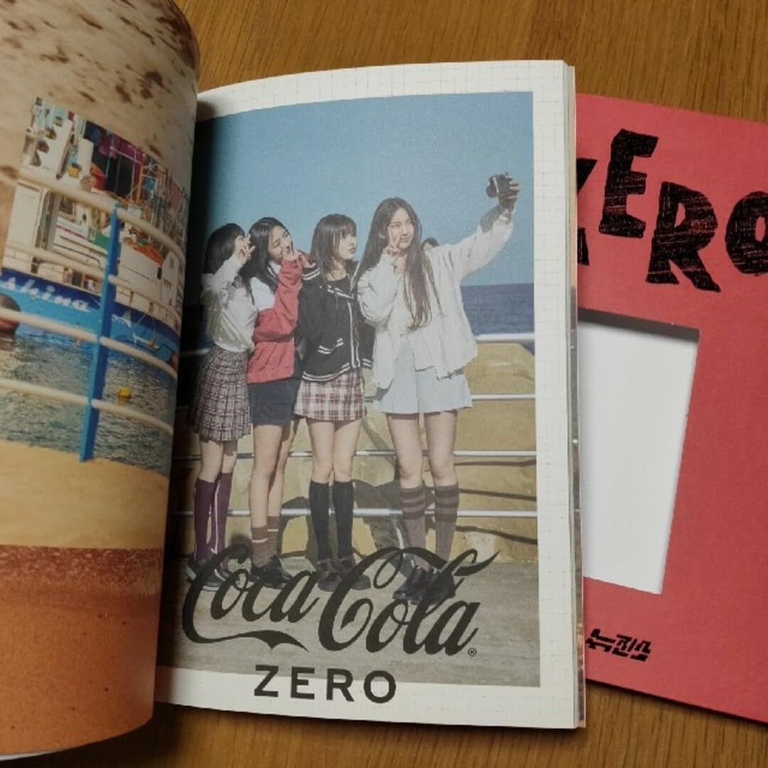 newjeans × コカ・コーラゼロ  フォトブック 韓国限定 Amazon.co.jp: newjeans × コカコーラゼロ フォトブック 韓国