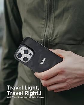 Amazon.co.jp: TUMI iPhone16Pro用ケース MagSafe対応 迷彩