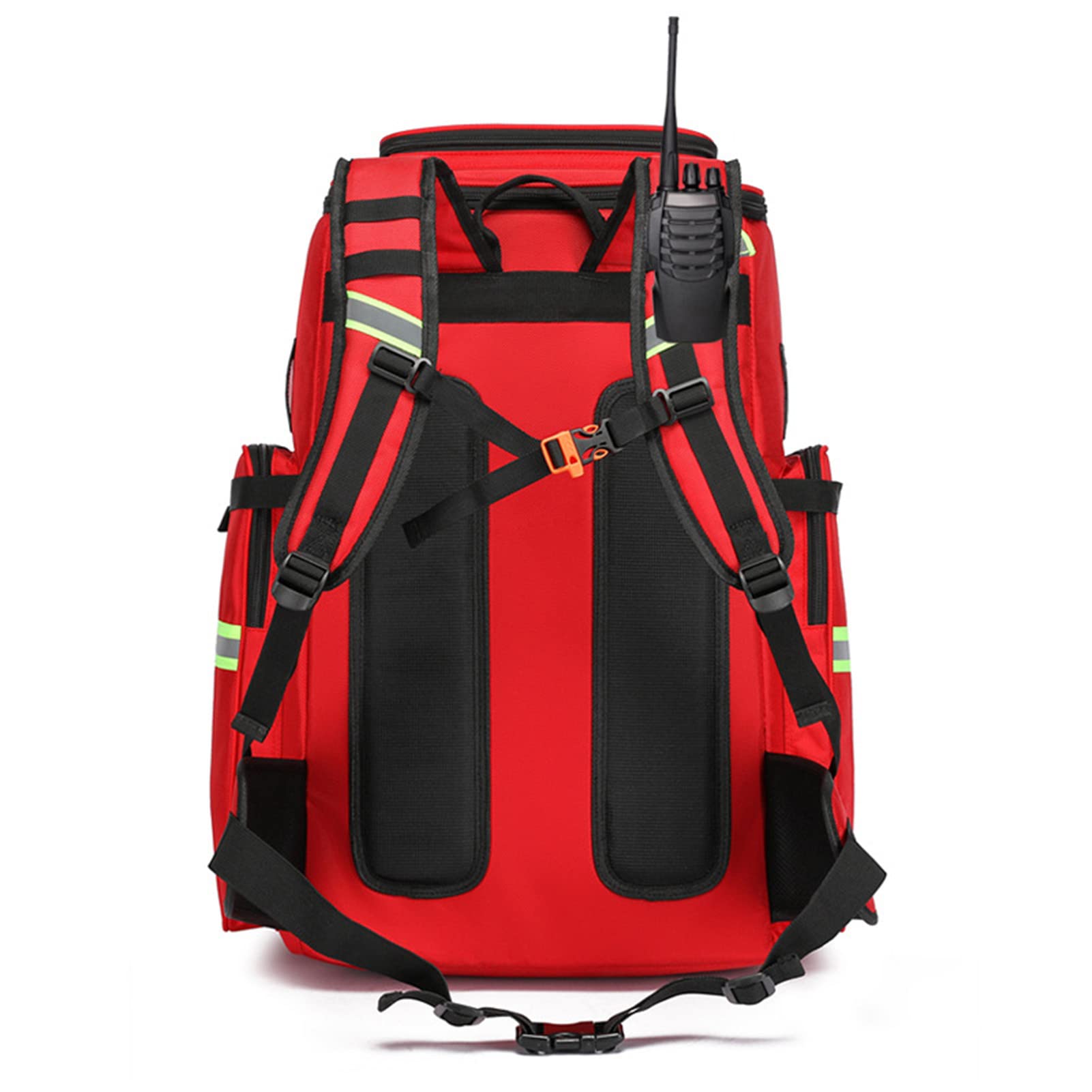 Tasche für Ersthelfer leer | Reflektierende Tasche mit Reißverschlusstaschen und -fächern, Schultergurt | Wasserdichter Outdoor-Camping-Langlebiger Erste-Hilfe-Rucksack mit großer Kapazität