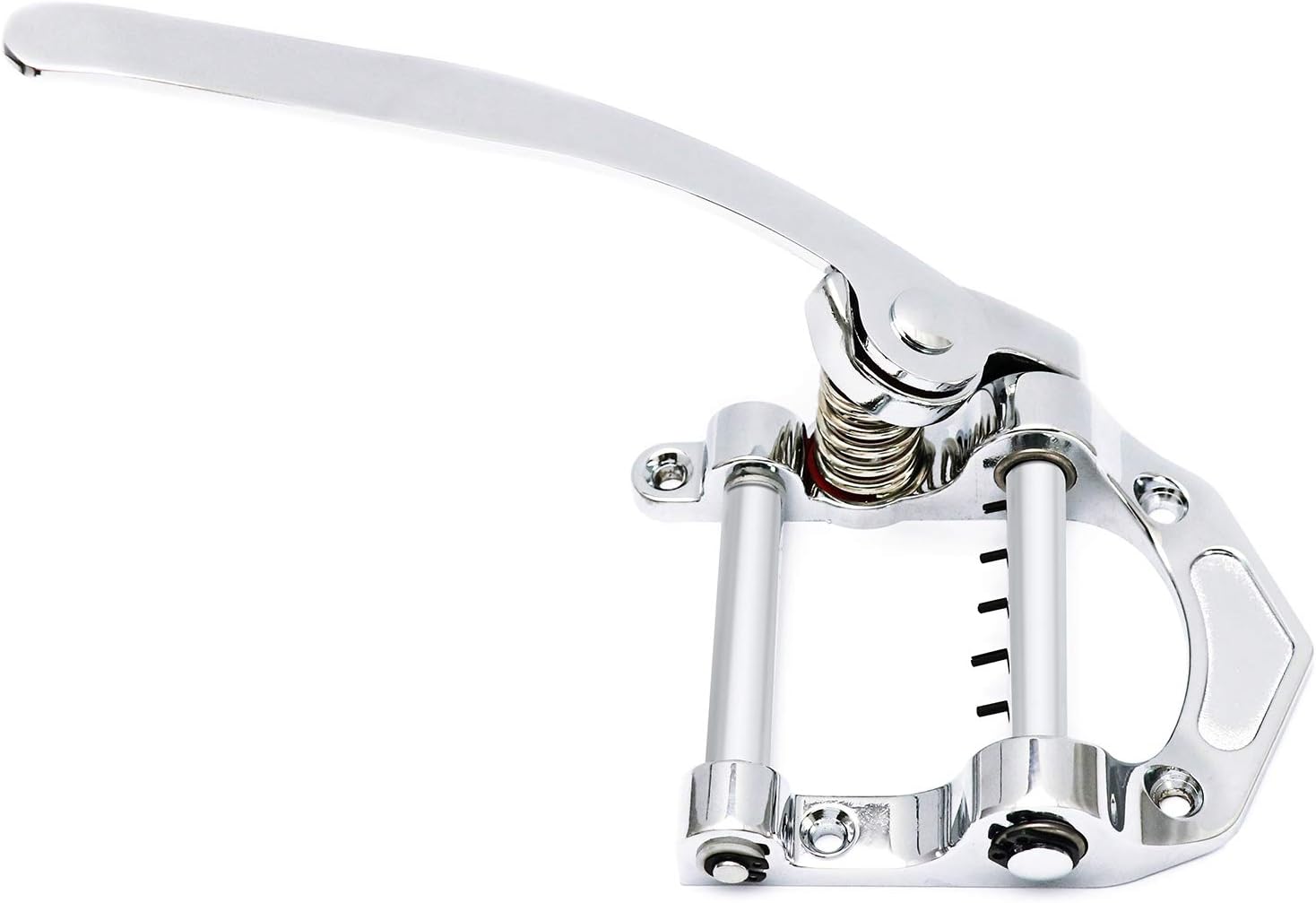 Metallor Guitar Tremolo Tailpiece Vibrato Bridge Compatible with SG LP Tele Style Flat Top Electric Guitar Parts Replacement Chrome.