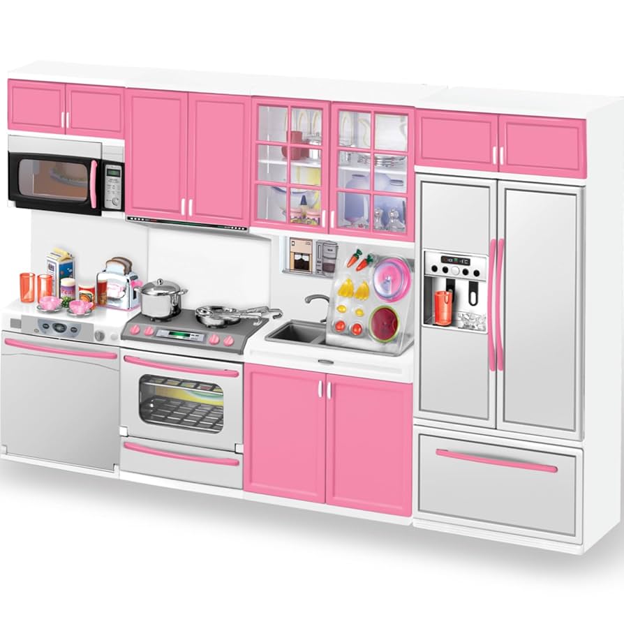 その他 MODERN KITCHEN CHILDREN PLAY HOUSE USToyOutlet Kitchen Connection Modern Kitchen Playset - 22x6