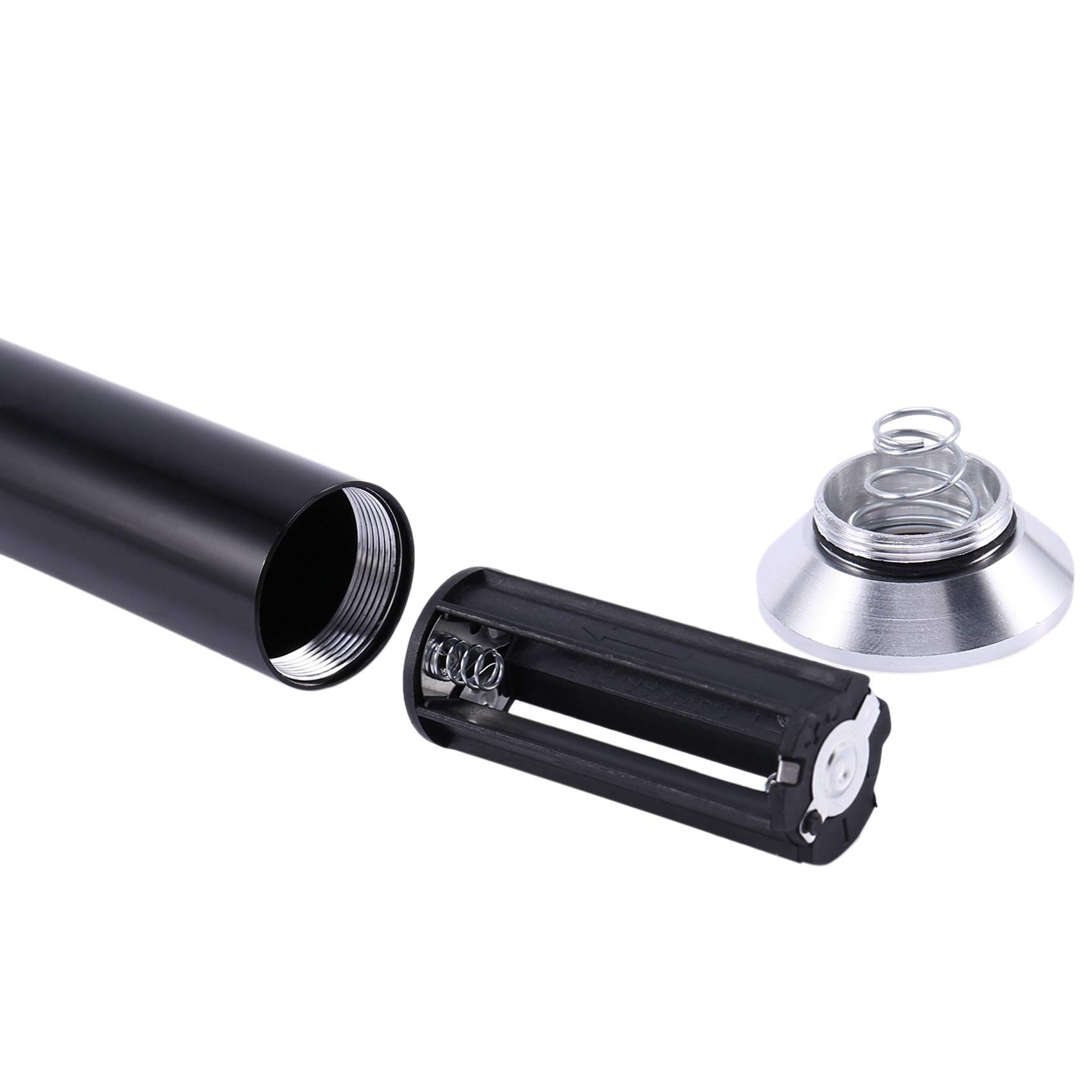 Luce per barbecue con base magnetica, super LED, a collo di cigno flessibile, resistente alle intemperie, confezione da 2