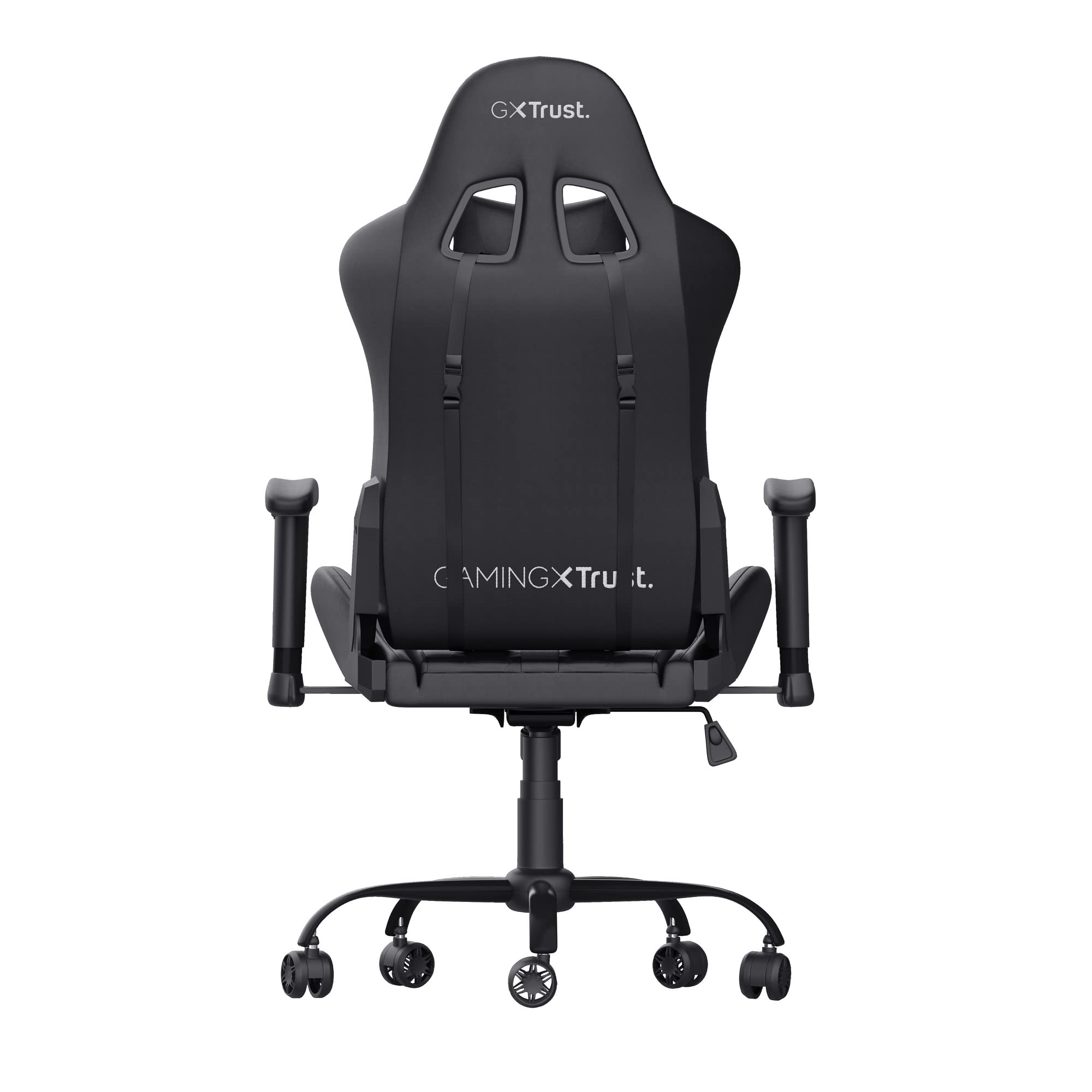 Trust Gaming GXT 708 Resto Sedia Gaming, Sedia 360° con Cuscini Rimovibili, Regolabile in Altezza, Sedia Girevole da Scrivania per PC, Ufficio, per Gioco – Nero