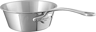 M'COOK 5-Ply Chef Pan With Cast Stainless Steel Handle, 1.1-Qt, Made in France