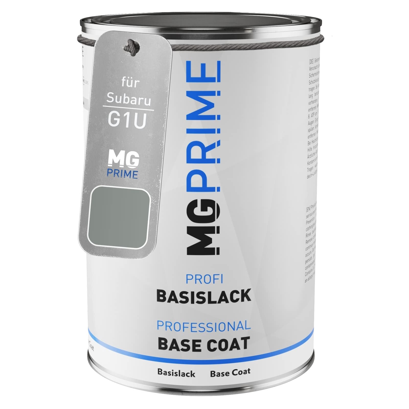 MG PRIME Car paint Can ready-to-spray for Subaru G1U Ice Silver Metallic Base coat 1.0 litre 1000ml
