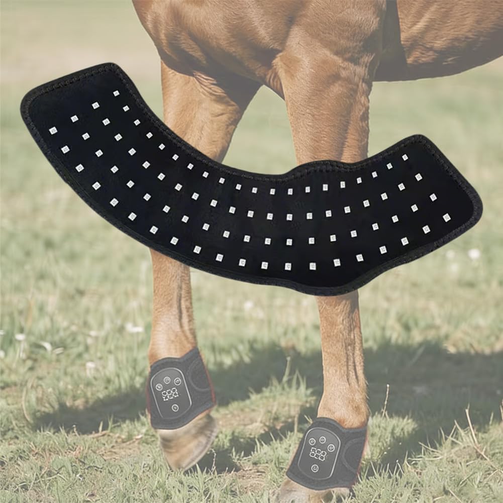 Red Light Therapy for Horses Hoof Boot, Portable Horse Halo Massage