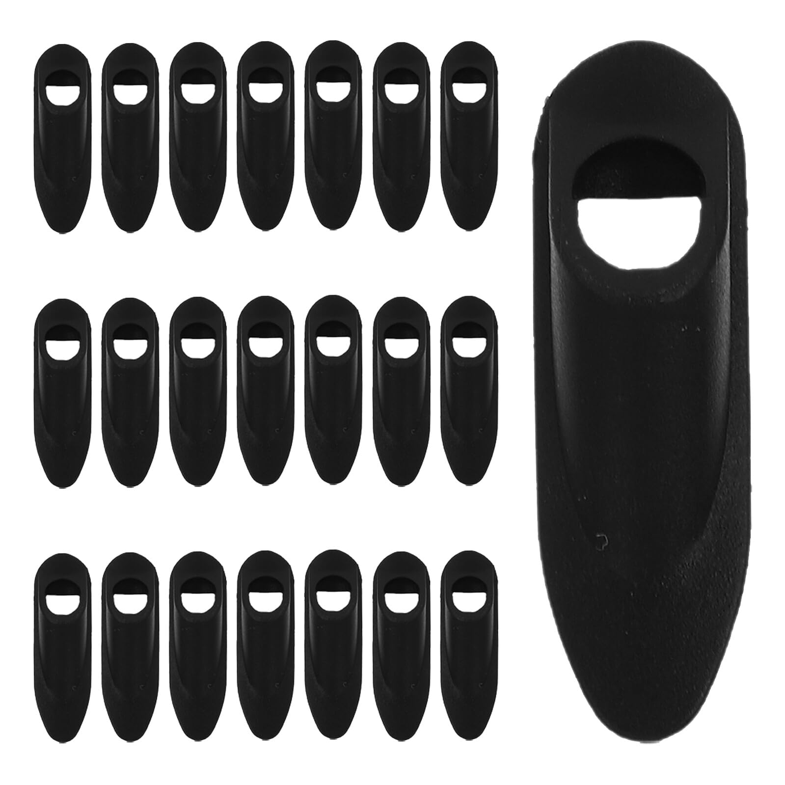 Clips resistentes para guía interna de cables de bicicleta con abrazaderas integradas para cuadro 8