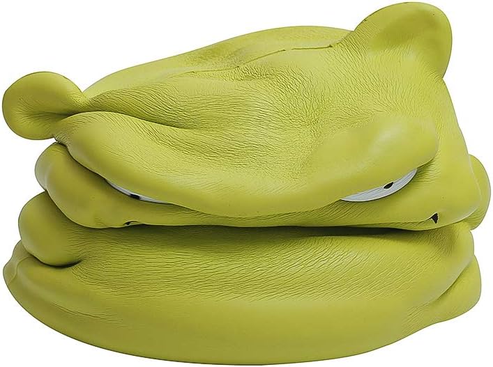 Anboor 9.8 Inches Jumbo Squishies Green Monster Kawaii Soft Slow Rising Scented Squishys Stress Relief Kids Toys