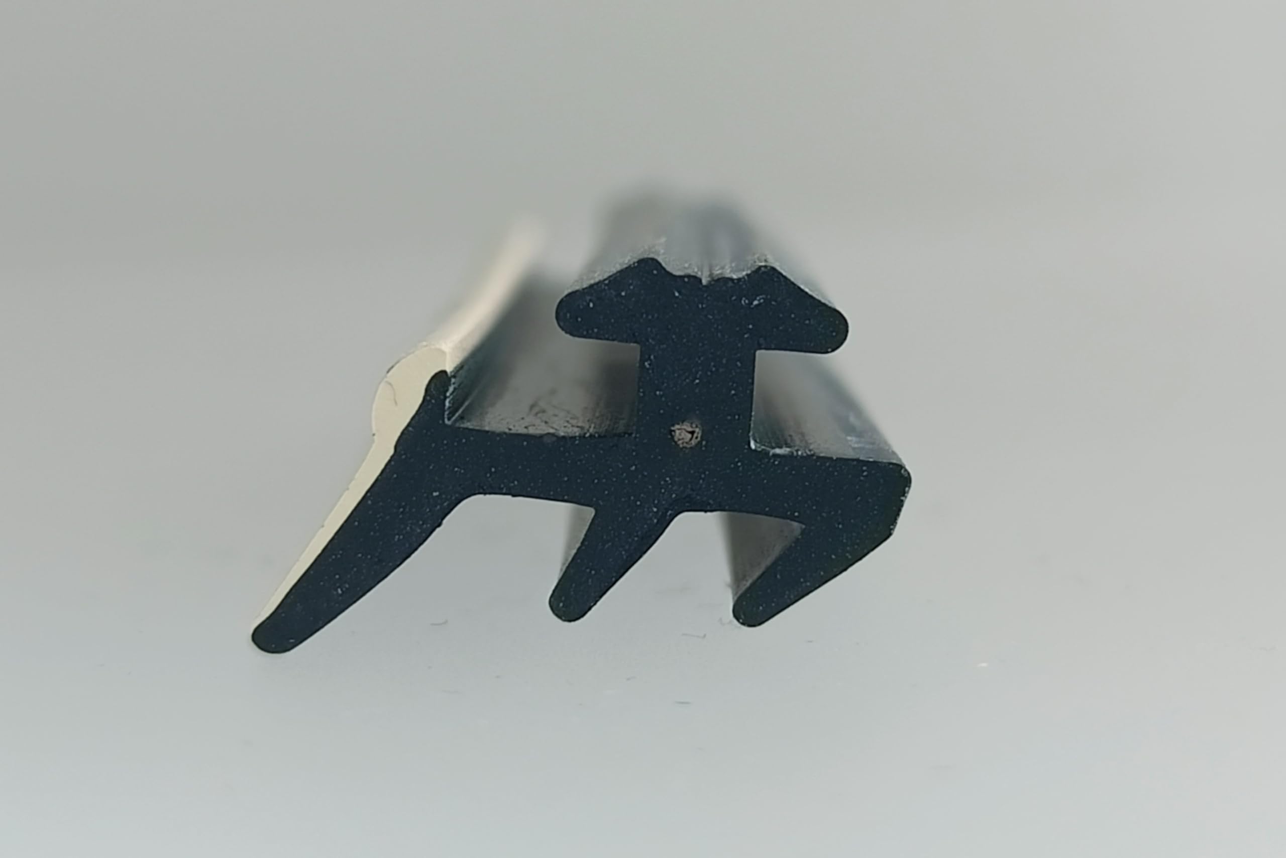 Lippendichtung L-2 weichmacherfreie Ersatzdichtung für Stegplatten-Profile Wintergarten Terrasse Vordach Carport Sprossendichtung (75 m Rolle)