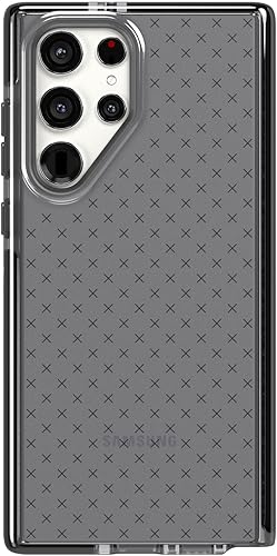 tech21 Evo Check - Funda protectora mejorada para Samsung Galaxy S22 Ultra con protección contra caídas de 16 pies
