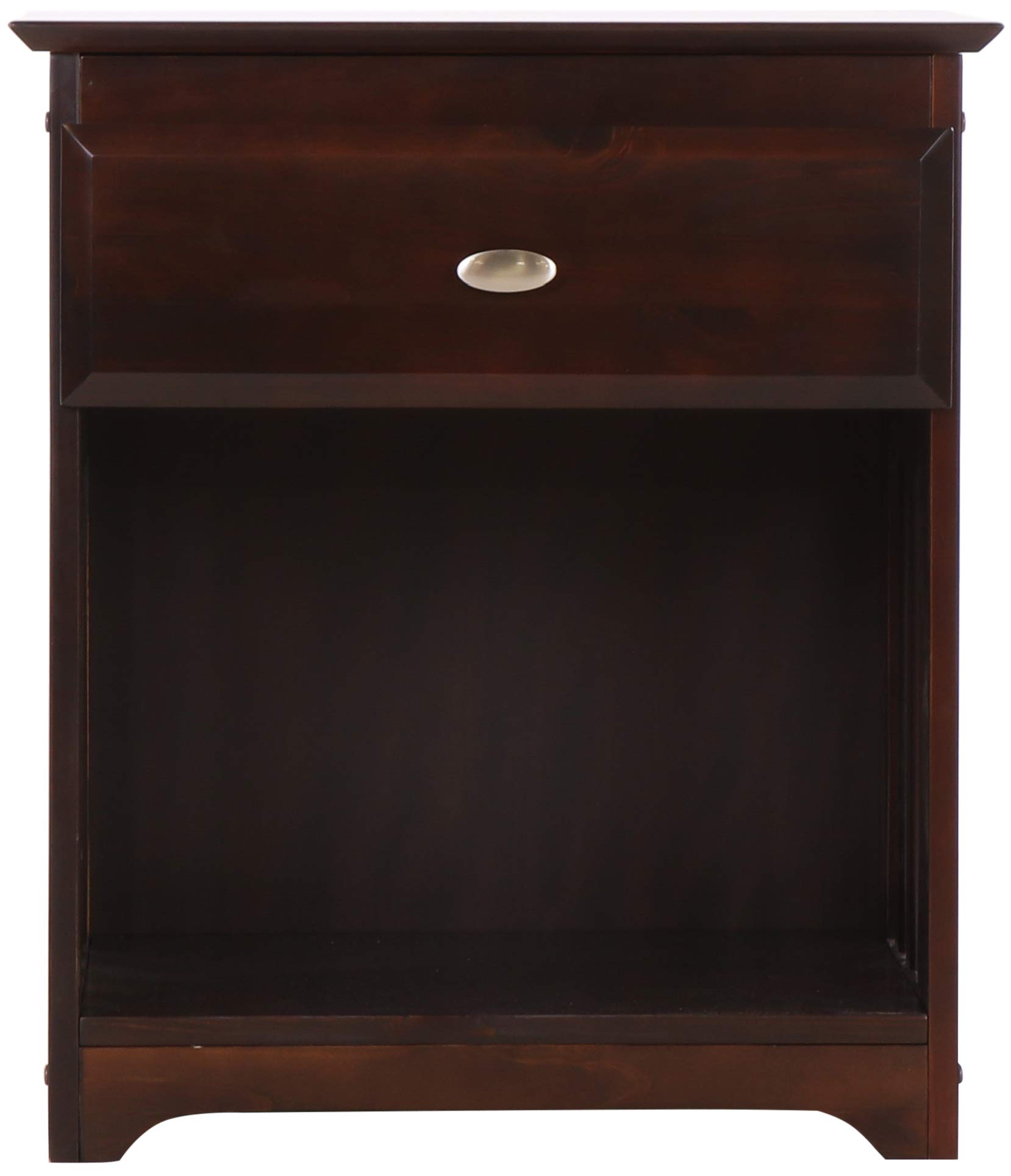 Discovery World Furniture Nightstand, Espresso