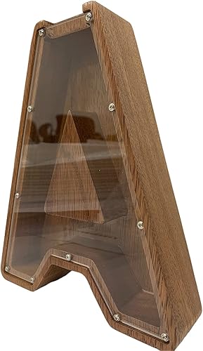 Vista 117 de Alcancía grande de madera personalizada para niños, alcancía con nombre personalizado, alcancía (nombre grabado láser) letras del alfabeto