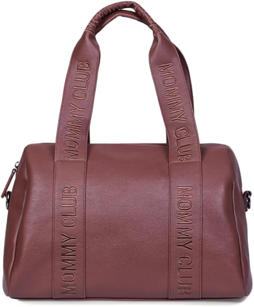 Childhome Sac Organisateur Mommy Club Signature en Similicuir Noir