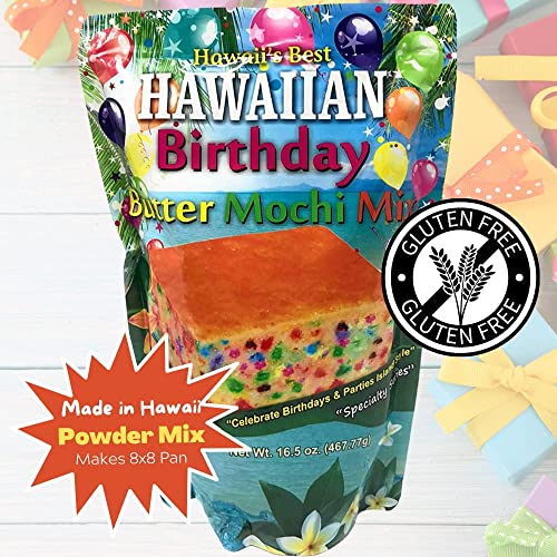 Hawaii's Best Hawaiian Strawberry Butter Mochi Mix 15 Oz #TOP1