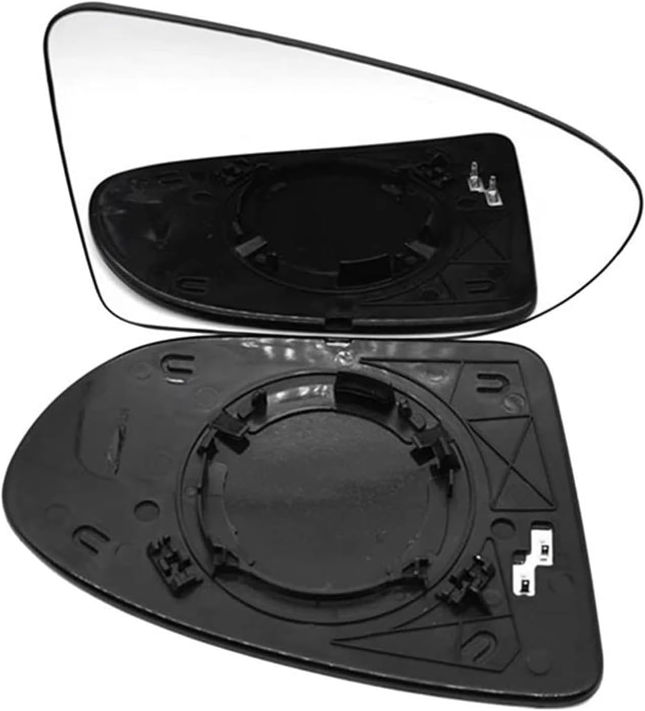 サイドミラーガラス交換 用 キャシュカイ 用 デュアリス 2007 2008-2014 左右サイドウィングミラーガラス 加熱凸型リア