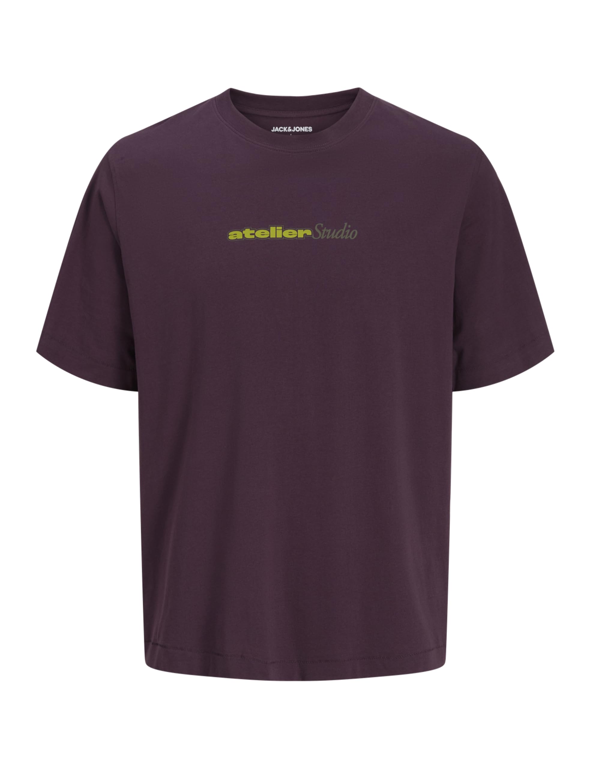 JACK & JONES Jjrody Tee SS Crew Neck, Plum Perfect, L