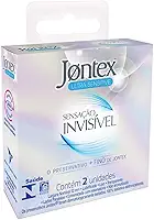 Preservativo Camisinha Jontex Sensação Invisível - 2 unidades, Jontex