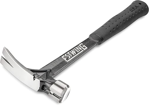 Miniatura 2 de ESTWING Martillo Ultra Series - Martillo de 15 oz con cara lisa y agarre de reducción de golpes - EB-15S