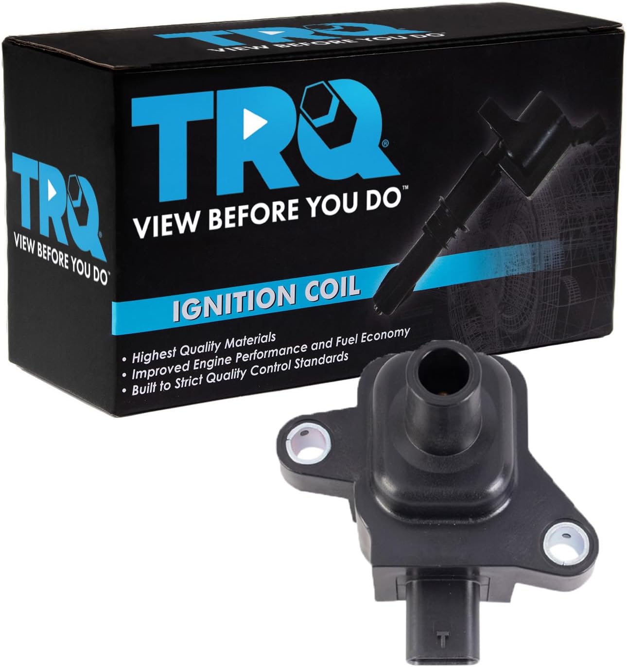 TRQ Ignition Coil Compatible with 2018-2020 Ford F-150 Mustang