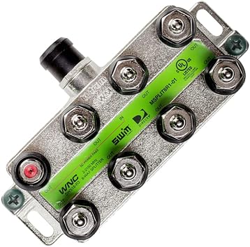 Directv 8-Way Wide Band Splitter for SWM LNB