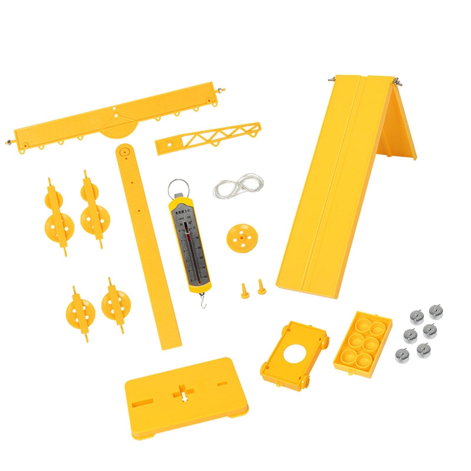 Amagogo Pulley Block Set Lever Principle Teaching Instrument Teaching Props Pulley System Physics Experiment for Students Teachers