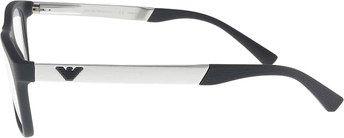 Emporio Armani - EA 3101, Geometric, propionate, men, MATTE GREY(5559),  53/17/140 : Amazon.co.uk: Clothing