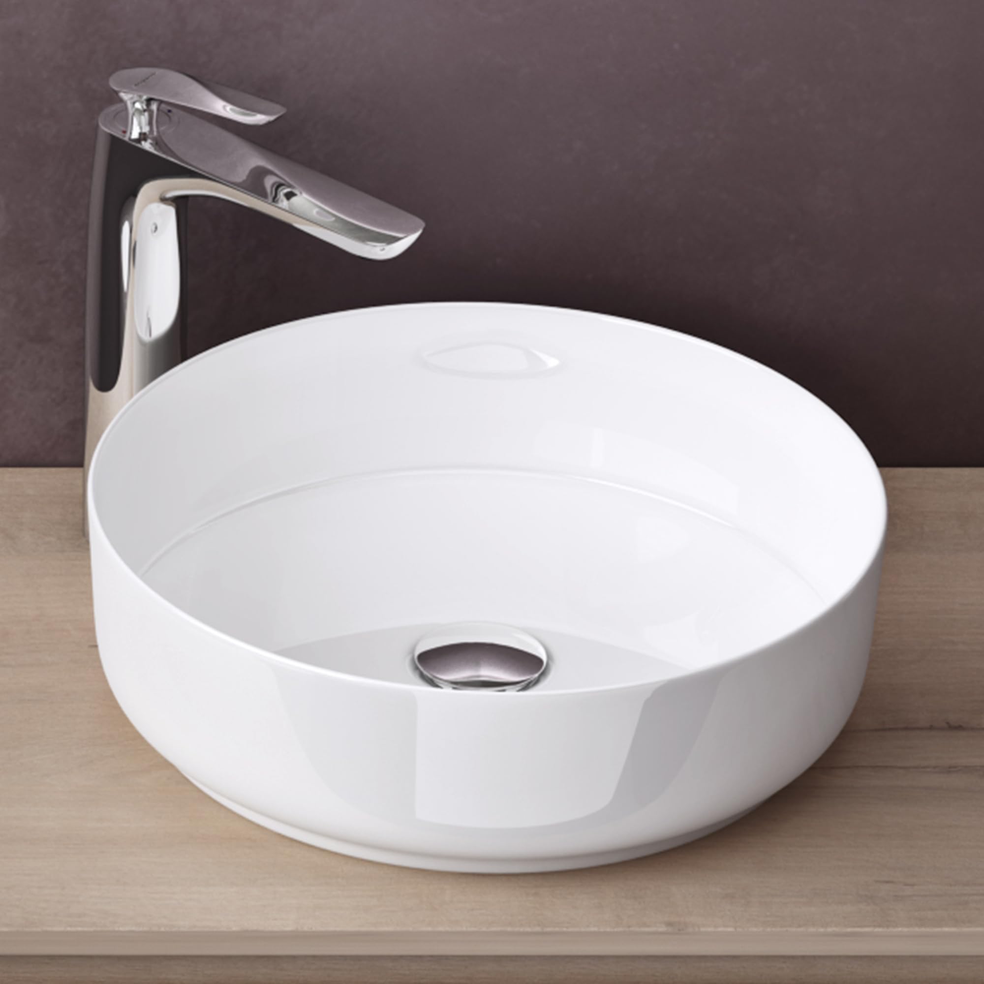 ZYLEDW Vasque D'angle Suspendu Vasque à Poser, Lavabo Salle De Bain