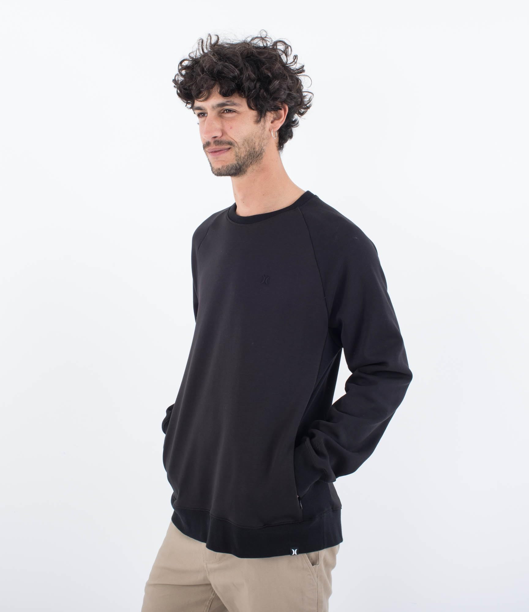 Hurley Bluza sportowa Mężczyźni M Low Tide Crew