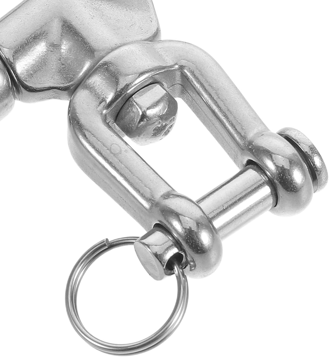 BESPORTBLE Stainless Steel Swivel Snap Hook for Sailboat Rigging with Quick Release and Smooth Operation, Marine Grade Boat Rigging Hardware for Anchoring and Industrial Lifting
