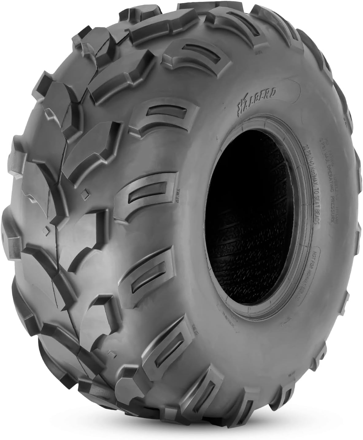 HALBERD 18x9.5-8 ATV Tires, 18x9.5x8 Sport Quad All Terrain UTV ATV Tires 4PR for Sand Mud Trail, Set of 2, Tubeless