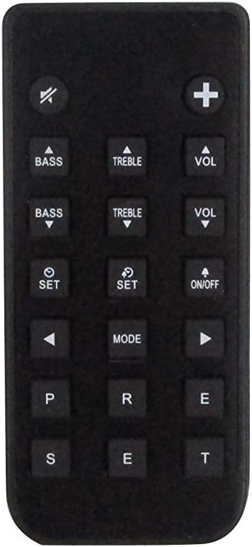 HCDZ Replacement Remote Control for Geneva-Lab Geneva Sound System Sound-M-DAB+ Sound-M Sound-L All-in-One HiFi Stereo