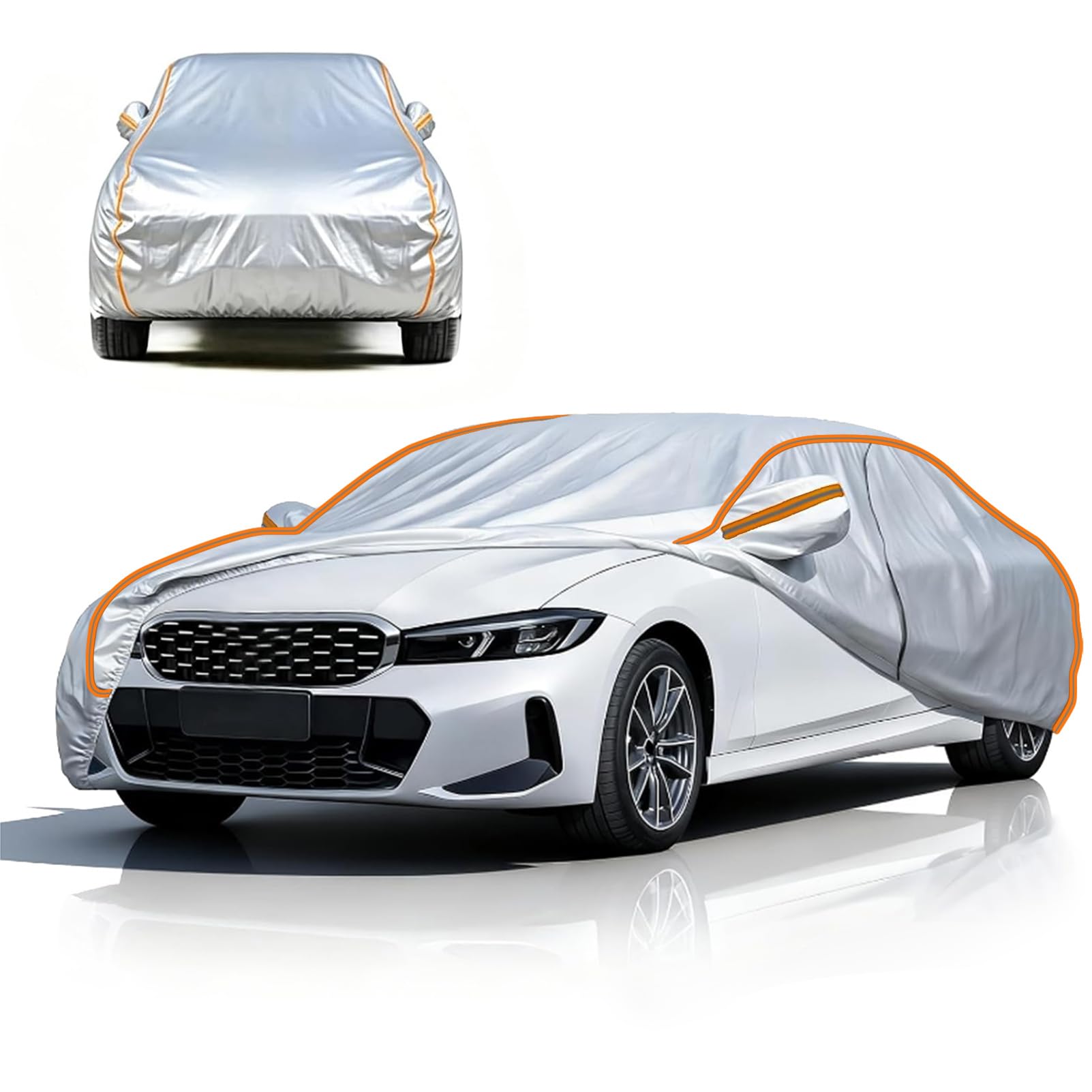 Autoabdeckung Wasserdicht für Opel Cascada, Auto Abdeckplane Vollgarage Autoplane für Outdoor, wasserdicht atmungsaktiv gegen Regen Schnee Staub UV