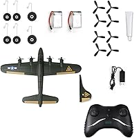 Vista 6 de RC Plane Remote Control Airplane RTF 2.4GHz Radio Control B17 Lighting Aircraft for Beginner