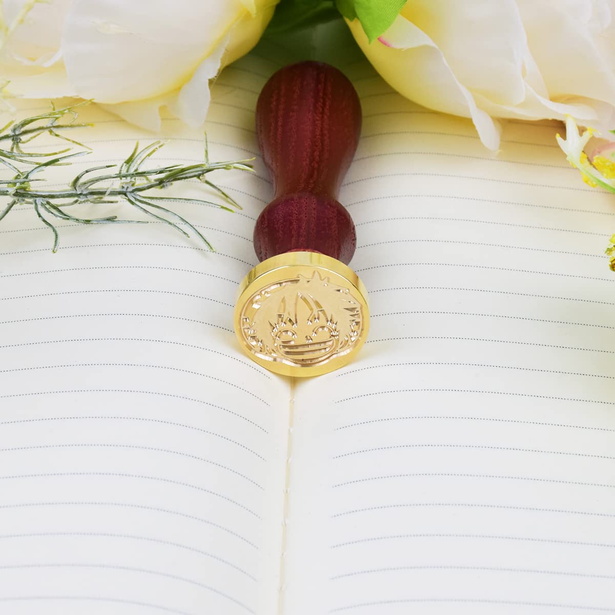 Amazon.co.jp: シーリングスタンプ モンキーD·ルフィ 25mm 蝋封