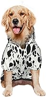 Vista 3 de Disfraz de perro dálmata de Halloween, lindos animales, ropa de invierno con estampado de dálmatas, suéteres para Halloween, cosplay, otoño