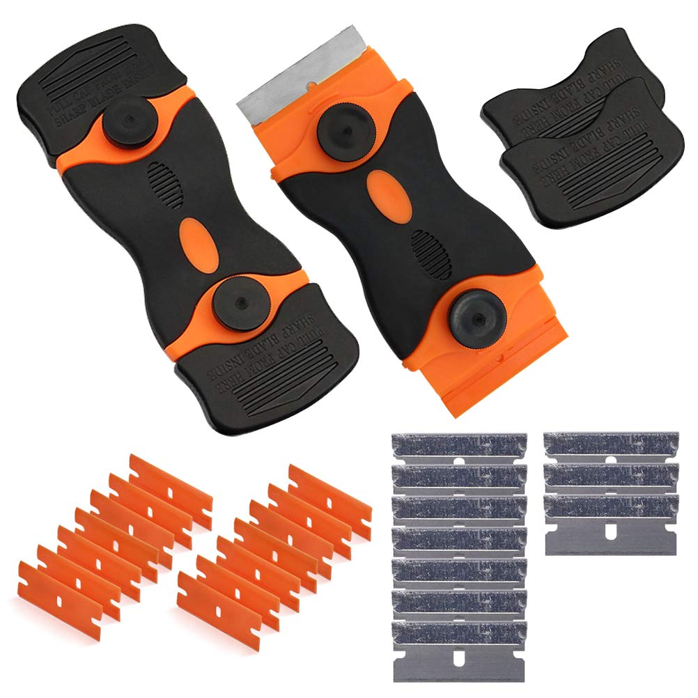 Werxrite Retraguard Razor Blade Scraper Tool Stovetop Cooktop