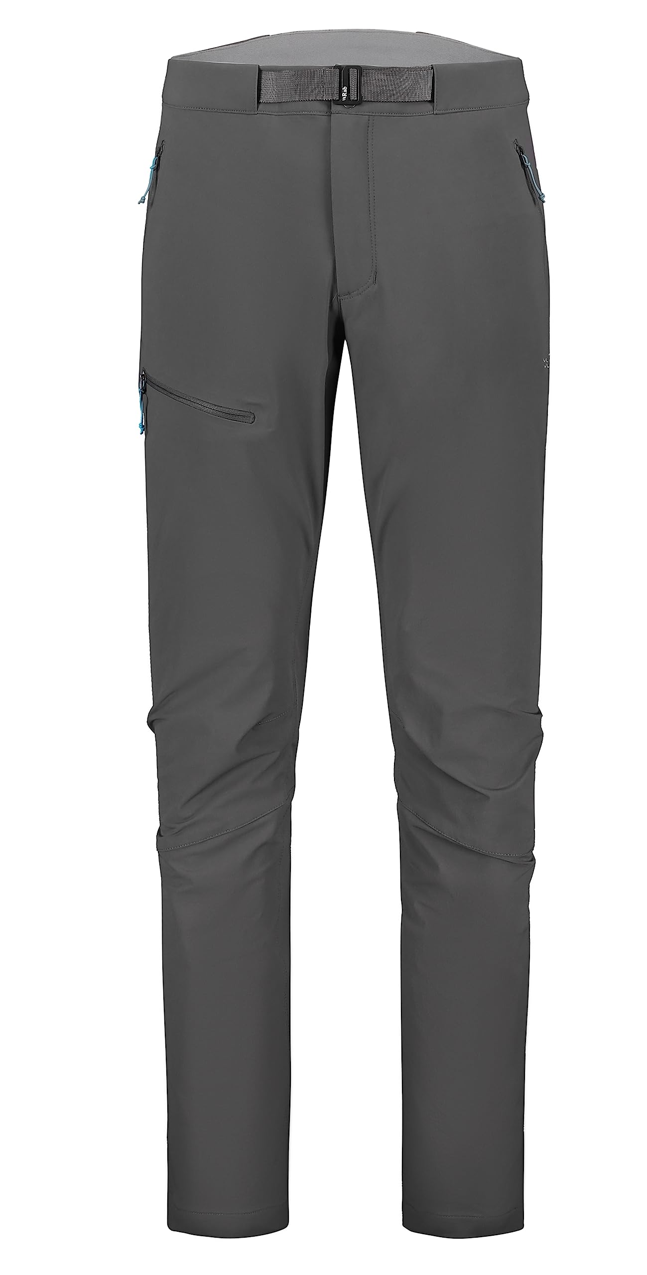 Rab Women’s Incline AS Pants - Midweight Water-Resistant Softshell Trousers for Trekking & Climbing - Graphene - Medium/30 Inseam