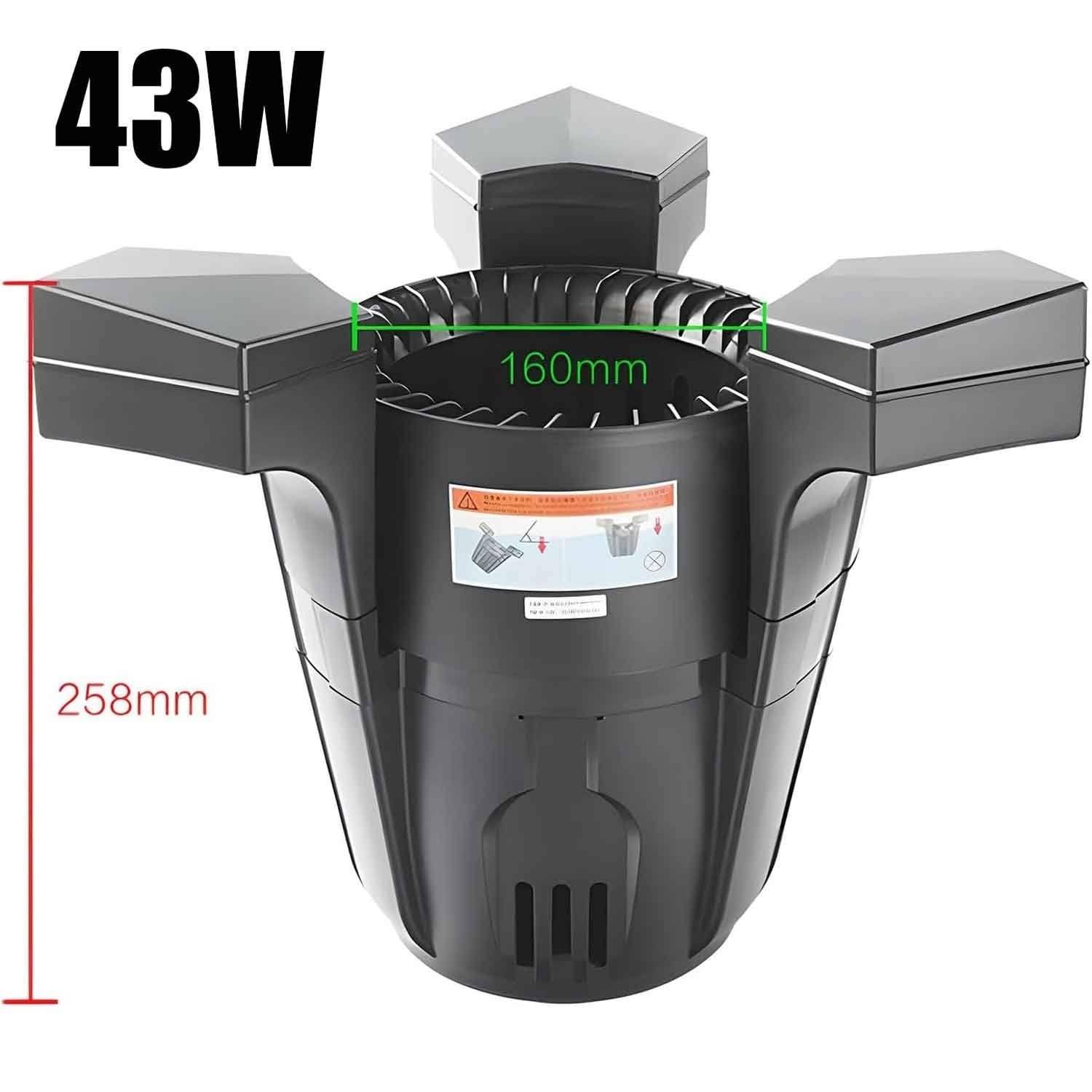 Skimmer galleggiante per laghetto con pompa, 75 W/45 W, pulitore automatico per superfici d'acqua, aspiratore galleggiante per laghetti, 10 m, cavo di alimentazione per esterni, giardino, stagno