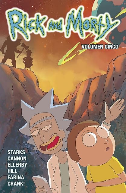 Portada de Rick y Morty 5