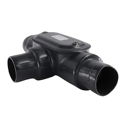 RobRoy PRT47 Plasti-Bond PVC Coated Conduit Body, Type-T, Form-7, 1-1/4-Inch