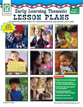 Paperback Early Learning Thematic Lesson Plans, Grades PK - 1 Book